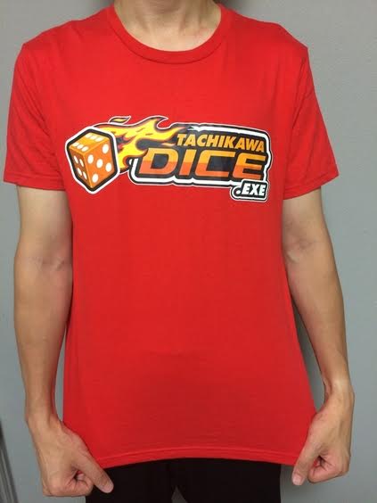 TACHIKAWA DICE Tシャツ
