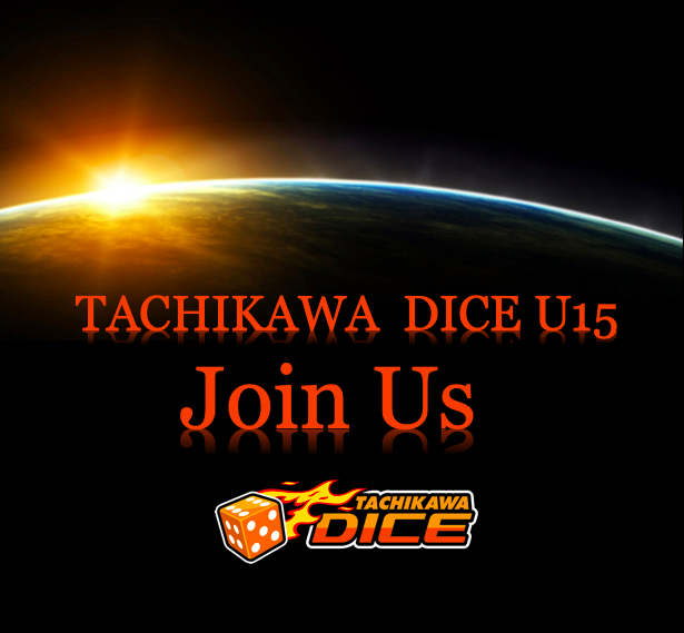 「TACHIKAWA DICE U15 ユースチーム」発足＆トライアウト実施のお知らせ📢