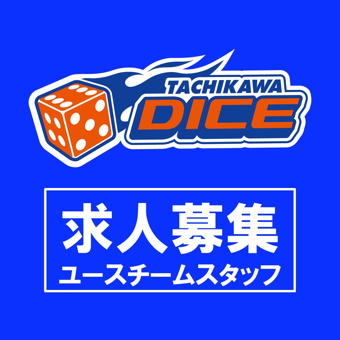 【求人募集】立川ダイスユースチーム トレーナー