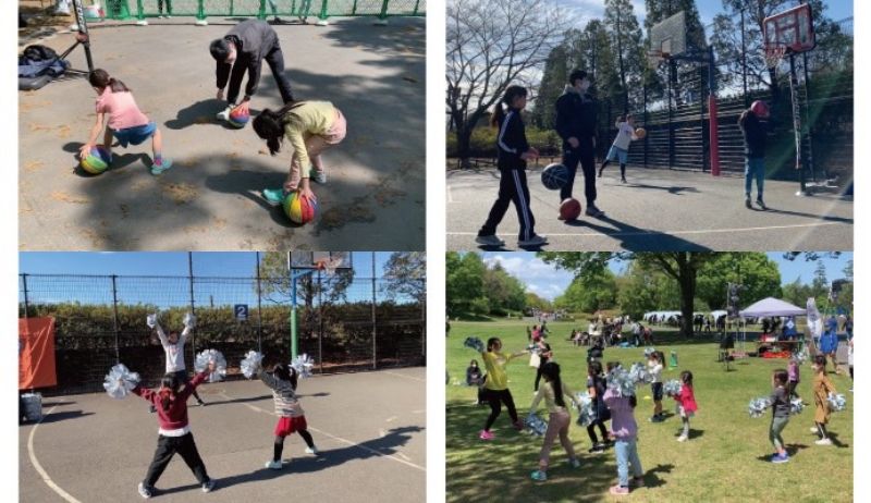 ＜参加受付中＞【4月17日㈰ 国営昭和記念公園】Park Fitness バスケットボール・チアダンス教室